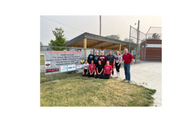 Rensselaer Plant Donates Materials for Softball Dugout