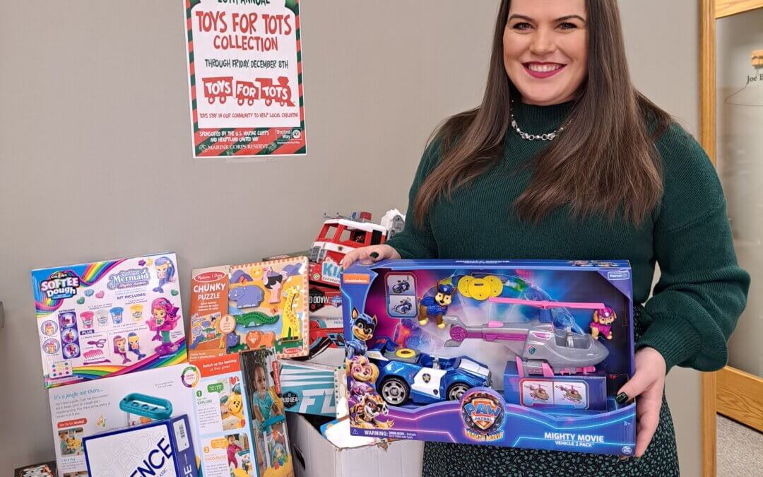Grand Island Chief Buildings Employees Participate in Toy Drive for Local United Way