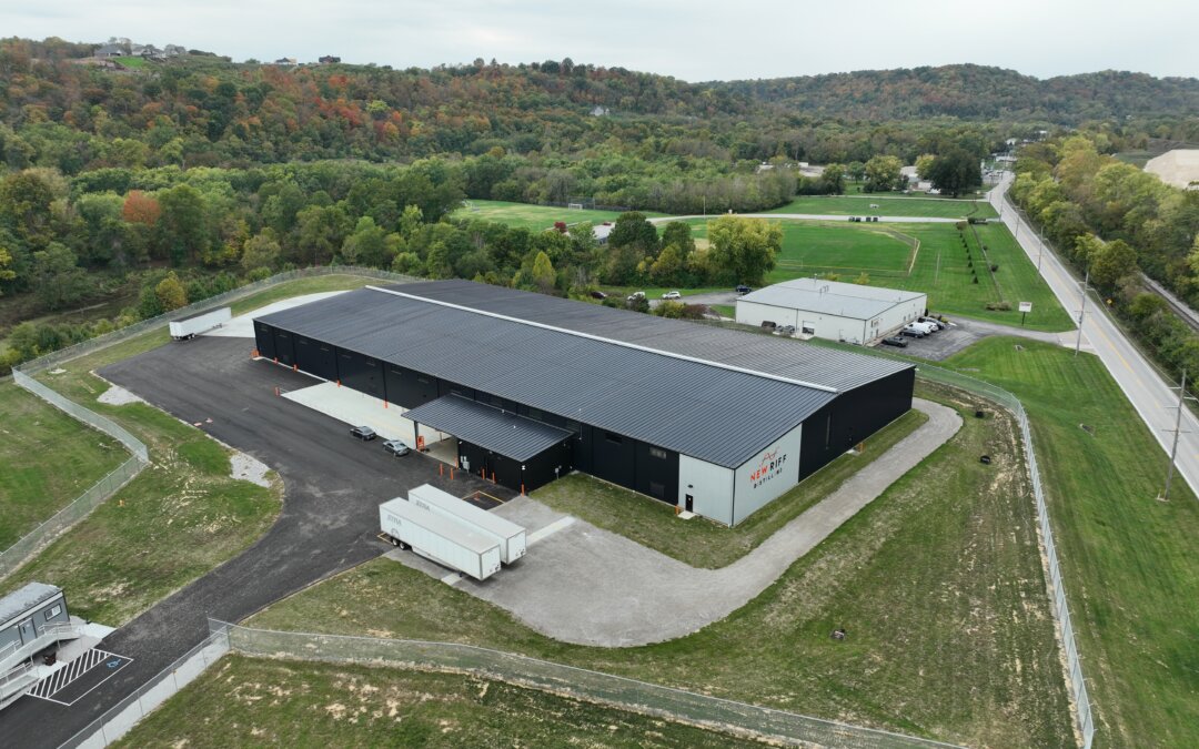 New Riff Distilling Barrel Storage Warehouse