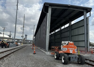 Amtrak Train Wash